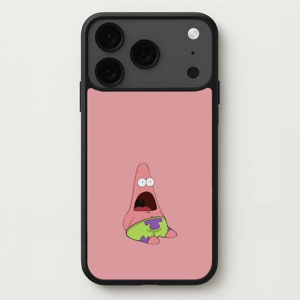 Surprised Patrick Phone Case Hybrid Touch Hybrid Material