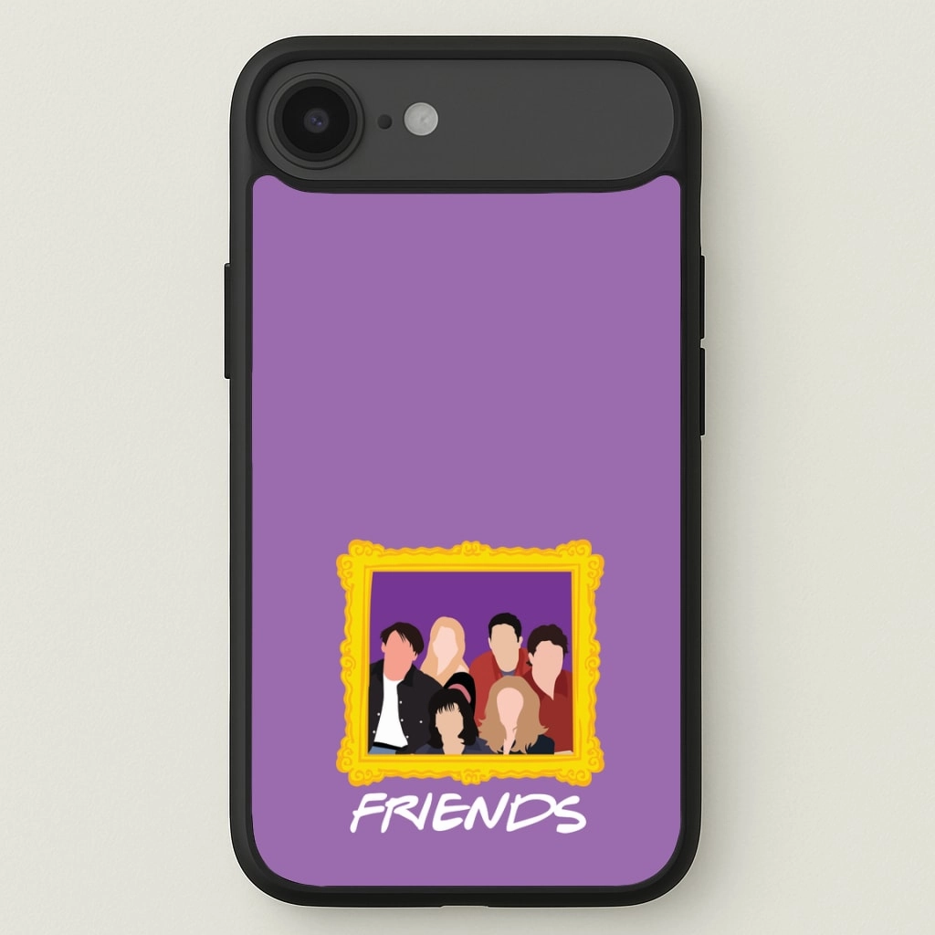 Raised Edges Light Protection Cast Photo Frame Phone Case