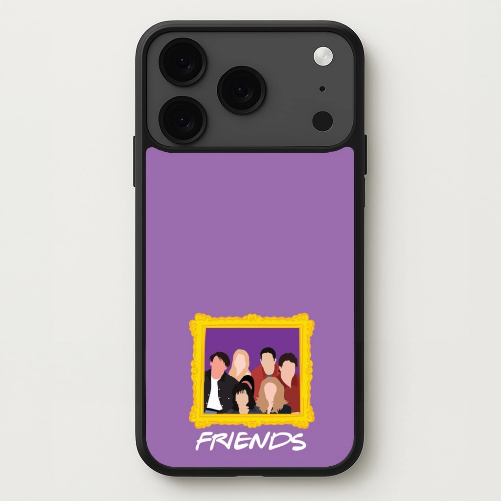 Modern Pattern Style Cast Photo Frame Phone Case