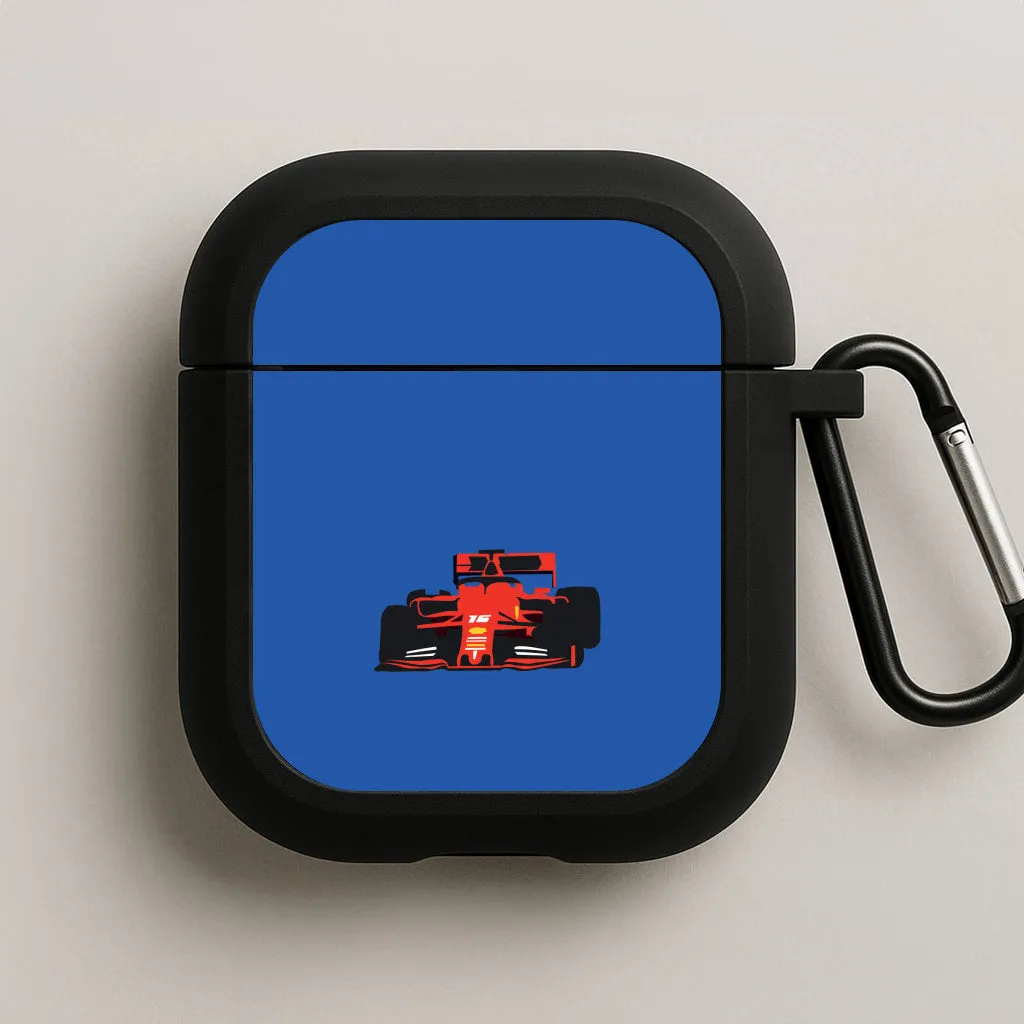 dust and scratch protection Vibrant Grip Finish F1 Car  AirPods Case