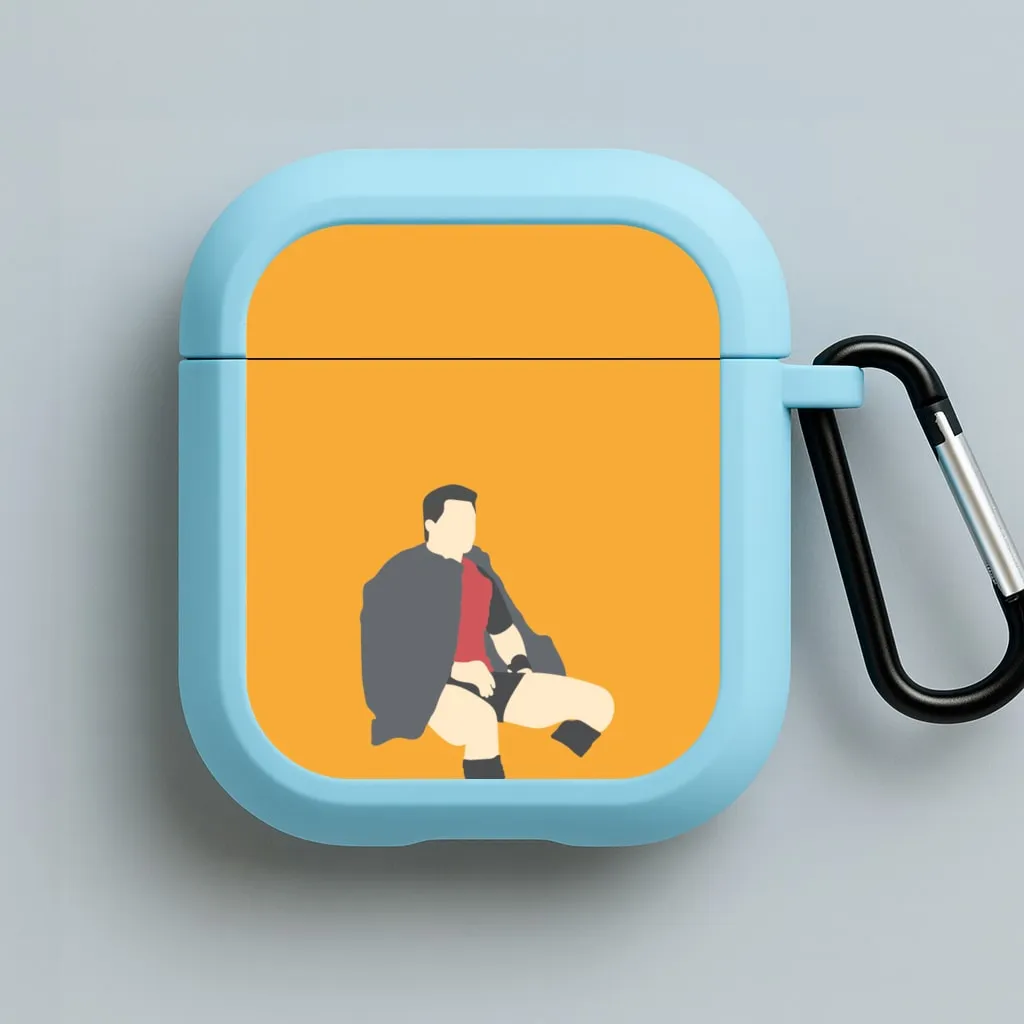 Richie McCaw - Rugby AirPods Case Durable Silicone Finish