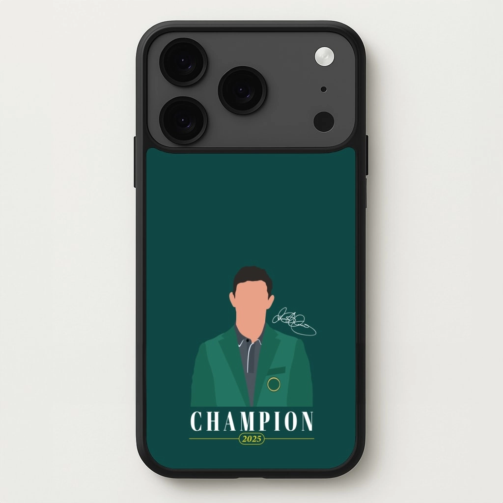 Premium Surface Texture Heat dissipation Rory Champion 2025 Signature Phone Case