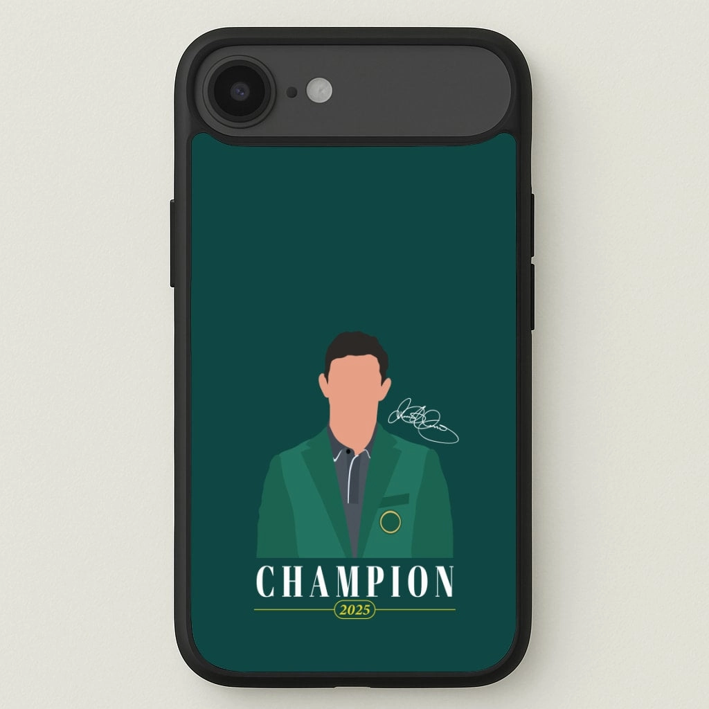 Minimal Surface Layer Rory Champion 2025 Signature Phone Case