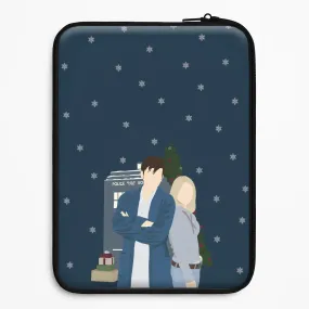 Refined Look Modern Touch Rose And The Doctor Laptop Sleeve