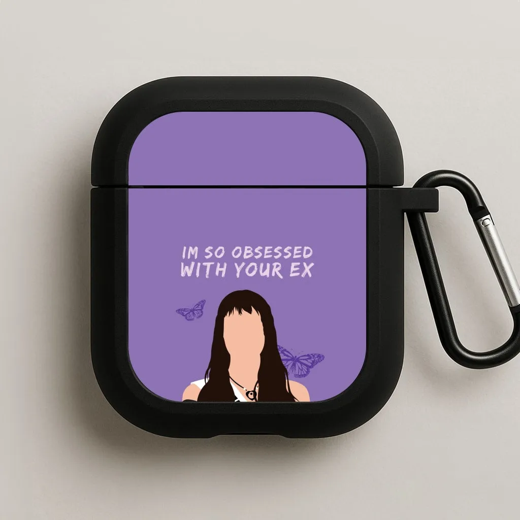 Stylish Compact Holder Obsessed With Your Ex AirPods Case