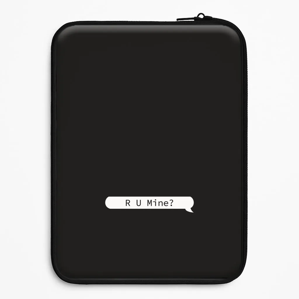 R U Mine? Laptop Sleeve Gradient Design