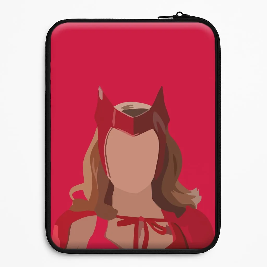 Minimal Aesthetic Touch Rugged Finish Wandavision Laptop Sleeve