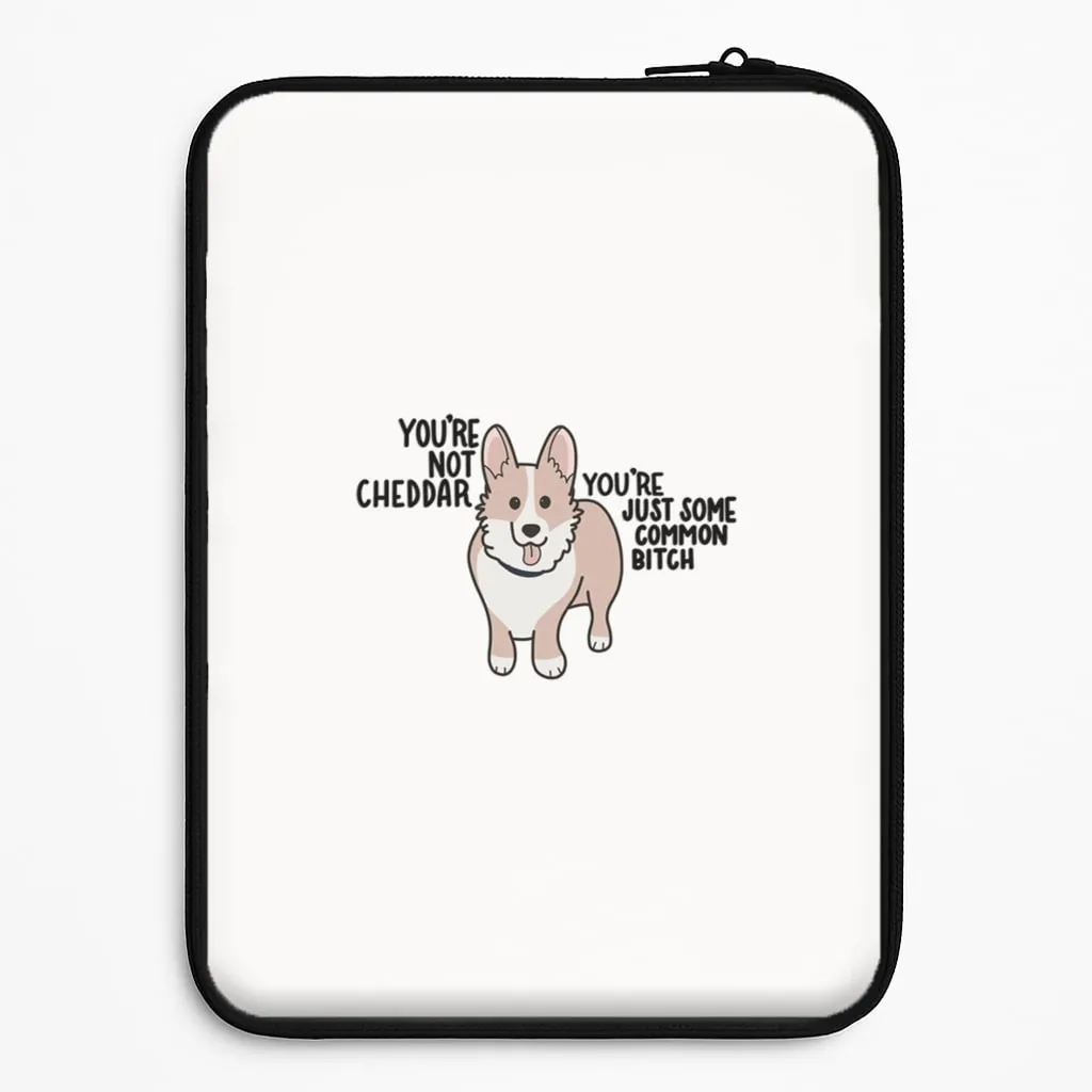 You're Not Cheddar - B99 Laptop Sleeve Minimal Detail Texture Lightweight Feel