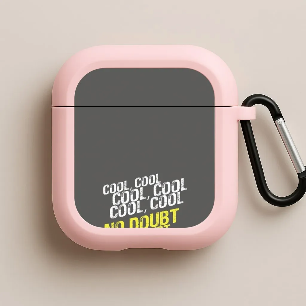 Comfort Grip Case Creative Compact Shell Cool Cool Cool No Doubt Grey - B99 AirPods Case