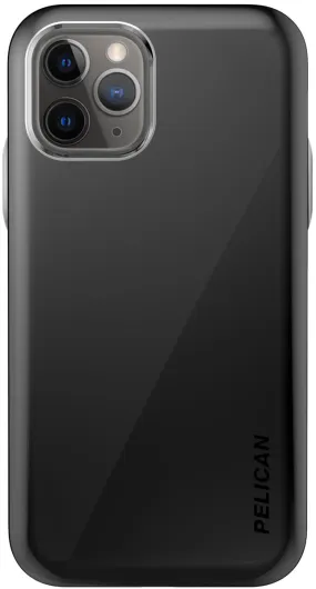 Mogul Case for Apple iPhone 11 Pro - Black Silver Comfort Pattern Texture Elegant Layer Texture