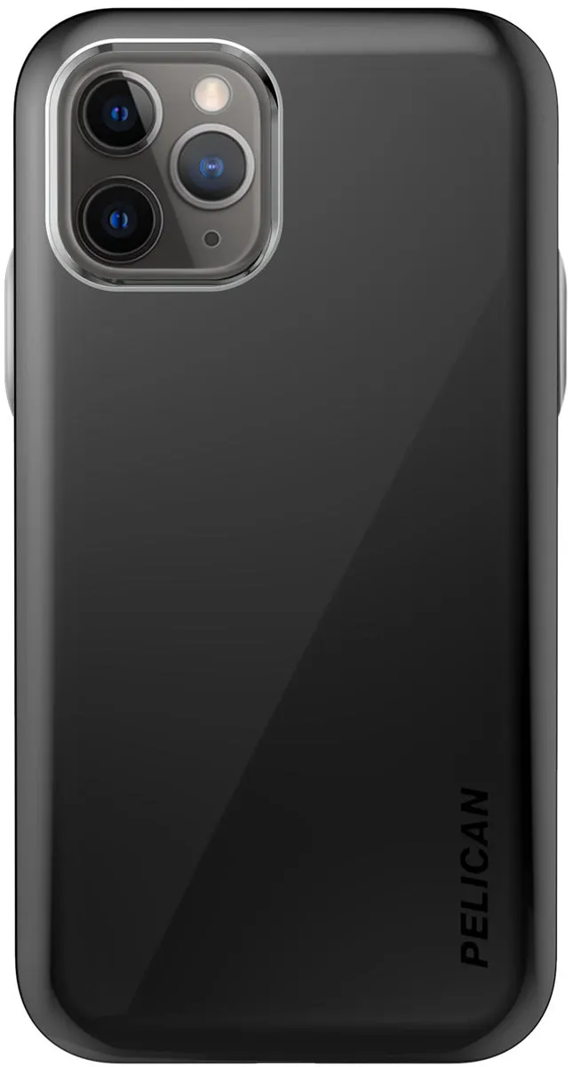 Mogul Case for Apple iPhone 11 Pro - Black Silver Comfort Pattern Texture Elegant Layer Texture