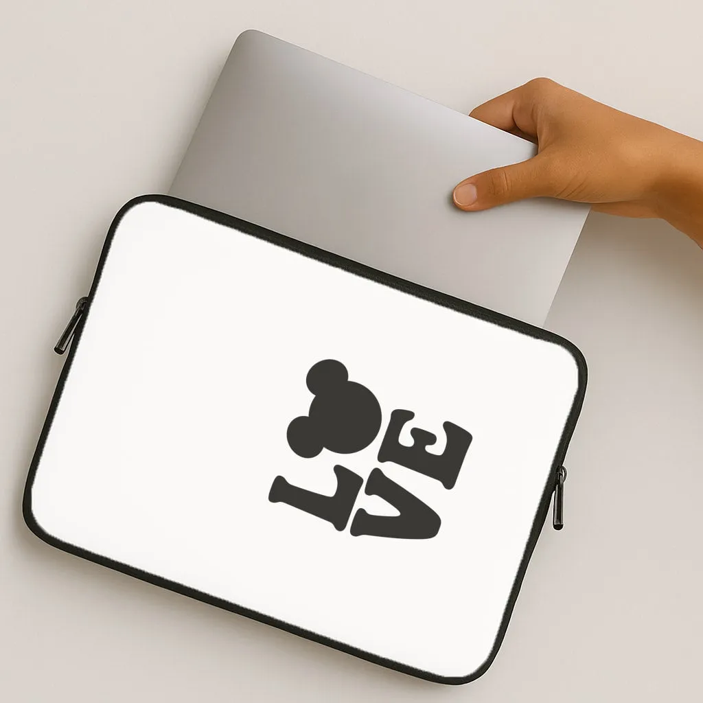 Stylish Touch Mouse Love Valentine's Laptop Sleeve