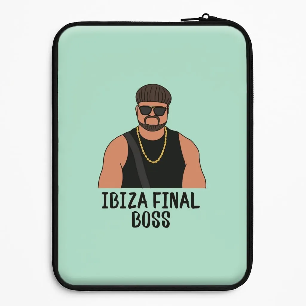 Elegant Appearance Enhanced Durability Ibiza Final Boss Laptop Sleeve