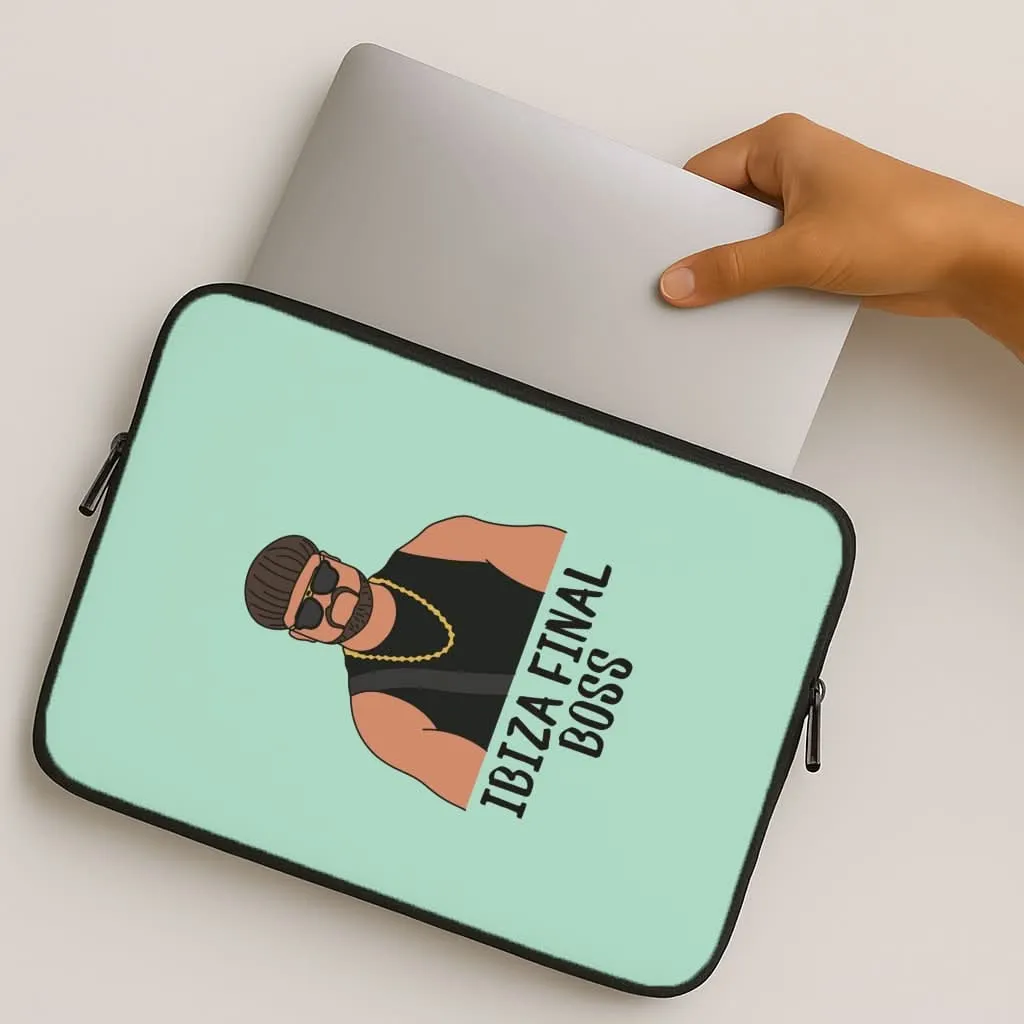 Premium Style Ibiza Final Boss Laptop Sleeve