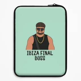 Elegant Appearance Enhanced Durability Ibiza Final Boss Laptop Sleeve