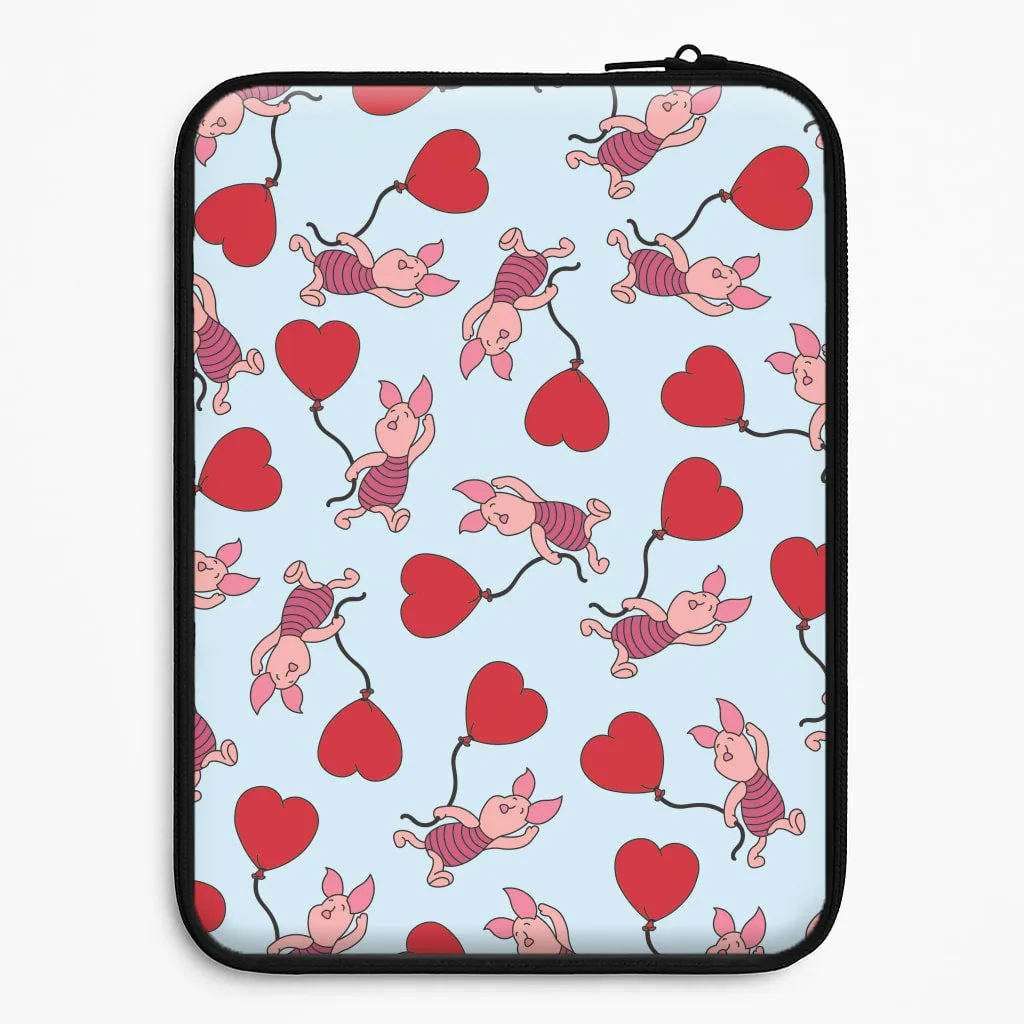 Personal Style Wear resistant Baby Pig With Balloon Pattern Laptop Sleeve