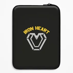 Metal Hero Heart Laptop Sleeve Protective Frame