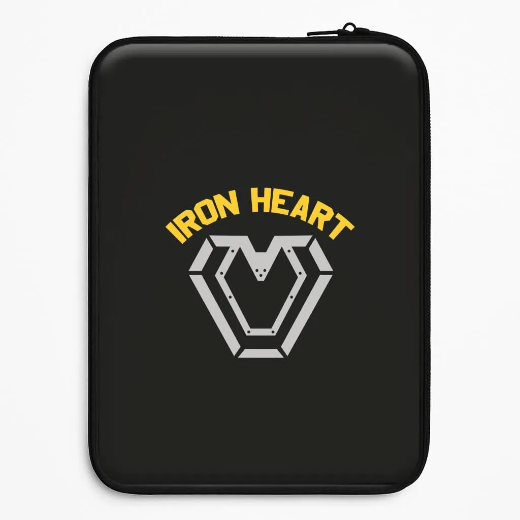 Metal Hero Heart Laptop Sleeve Protective Frame