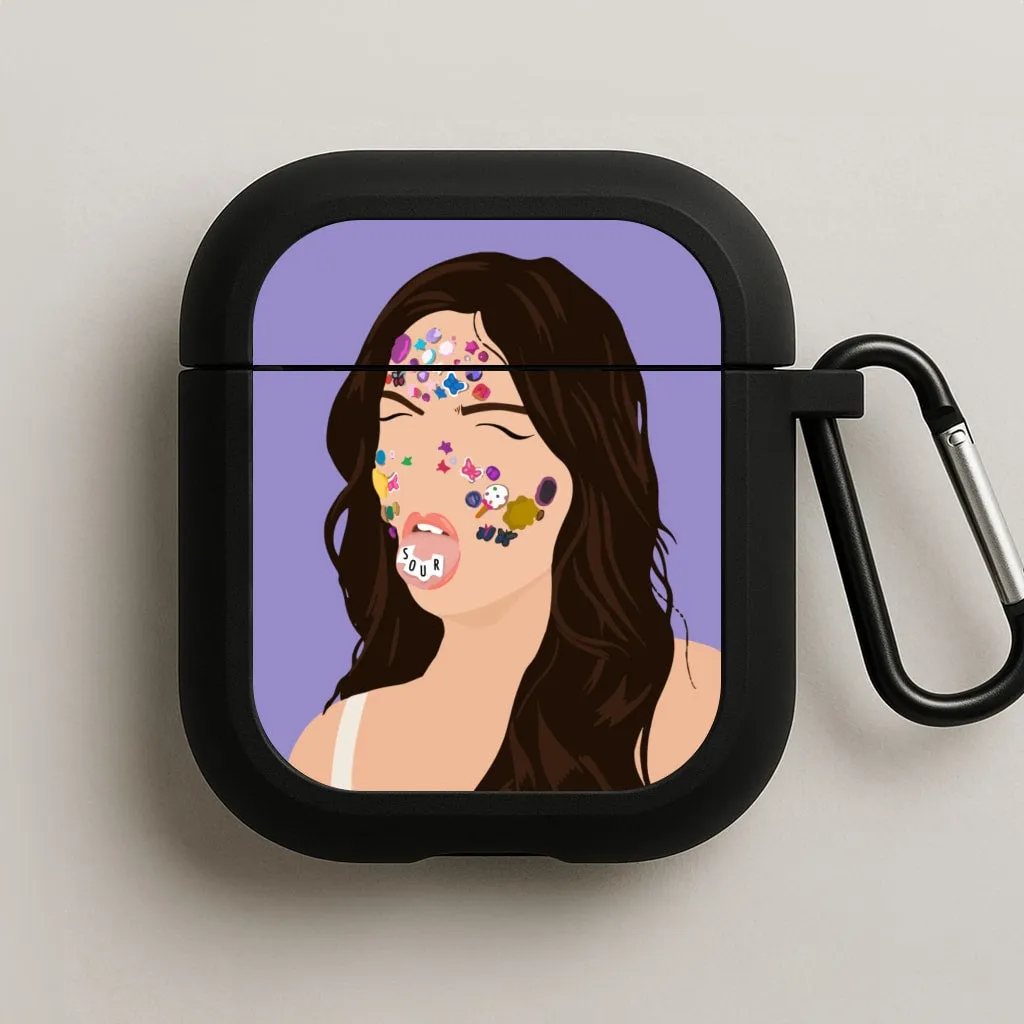 ultra thin pocket airpods protector Sour - Olivia AirPods Case
