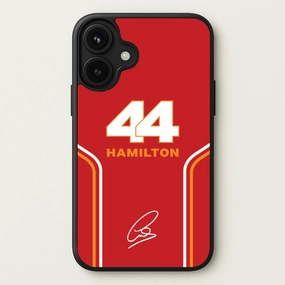 Stripes 44 Hamilton Phone Case Premium Pattern Design