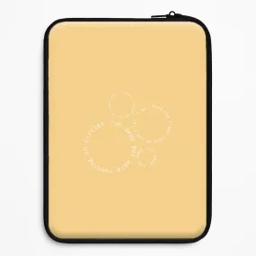 Running In Circles - Post Laptop Sleeve Soft Cushion Polished Style