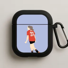 Russo - Womens World Cup AirPods Case compact handmade neon airpods protector Fashion Handy Case