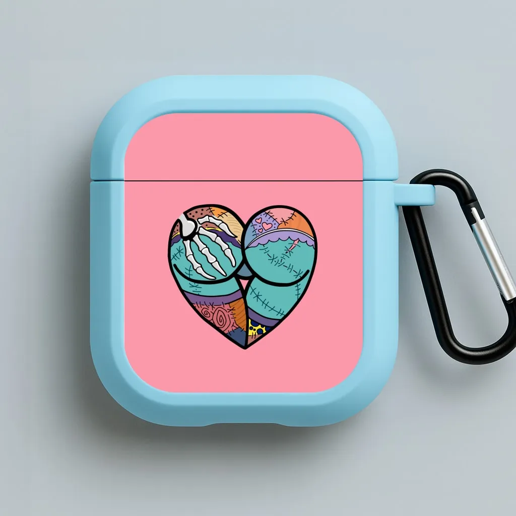 Sally And Jack Heart - TNBC AirPods Case Lightweight Charging Holder