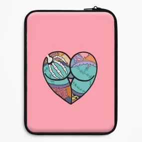 Sally And Jack Heart - TNBC Laptop Sleeve Premium Touch