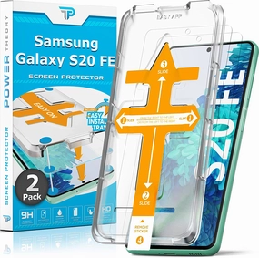 case friendly design Samsung Galaxy S20 FE 5G / 4G?Tempered Glass Screen Protector [2-Pack] Smart Clear Edge