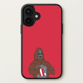 Lightweight Build Hybrid Surface Layer Sassy The Sasquatch Phone Case