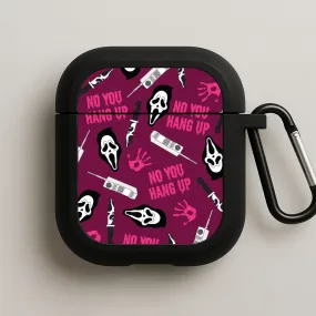 colorful fashion airpods protector compact soft pastel silicone protector Scary Movie Props Patterm AirPods Case