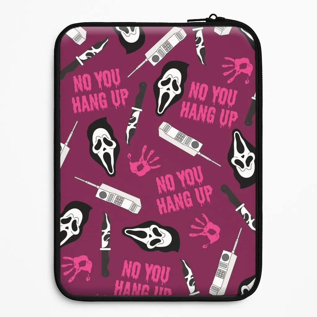 Classic Frame Lightweight Feel Scary Movie Props Patterm Laptop Sleeve