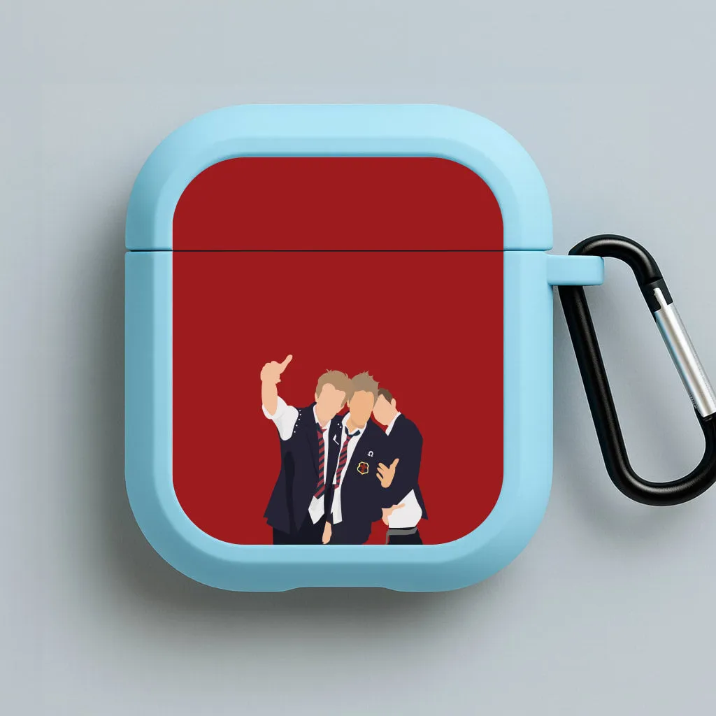 for college students shock absorbing earbuds shell School Clothes - Bust Band AirPods Case