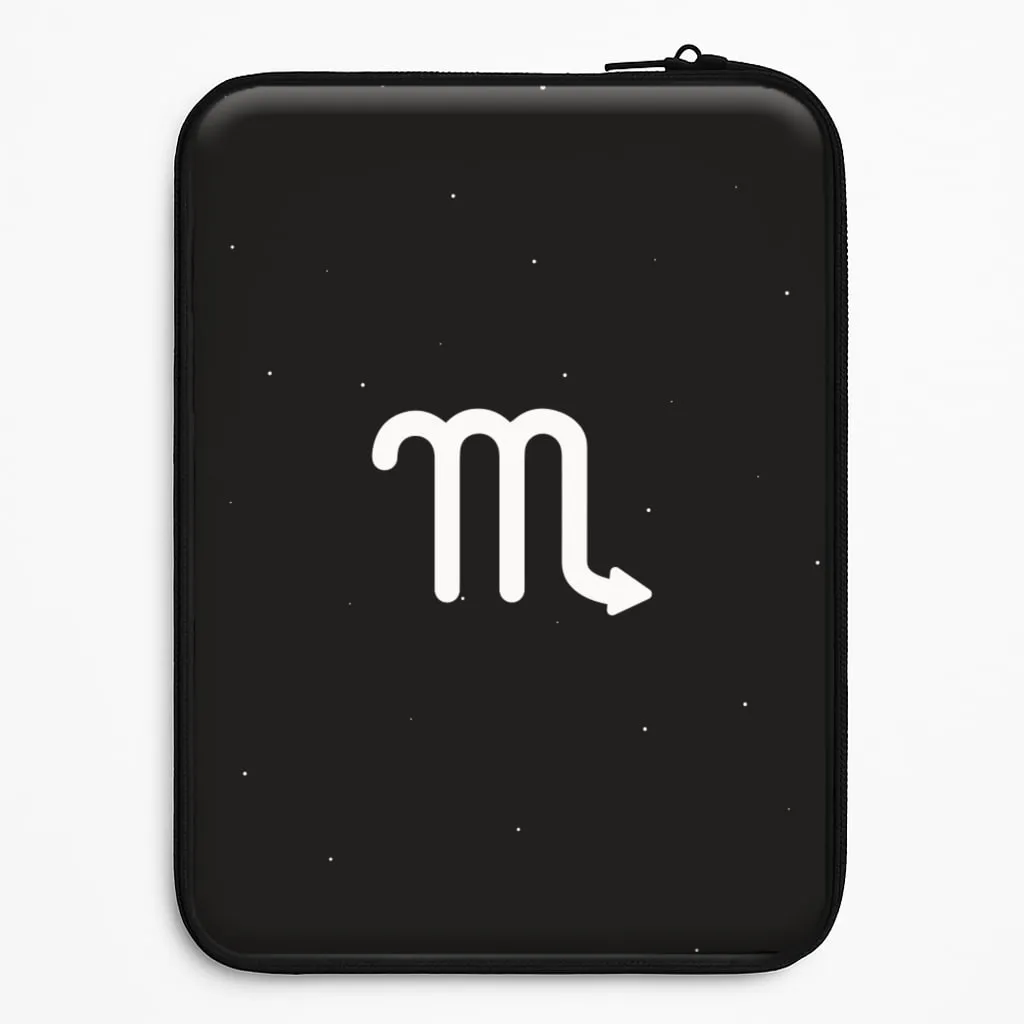Scorpio - Astrology Laptop Sleeve Elegant Texture Layer