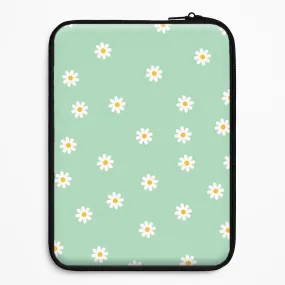 Teal Daisies Laptop Sleeve Soft Touching