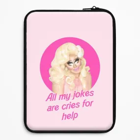 Protective Frame Protective Design Layer Trixie Mattel Jokes - Drag Queen's Drag Race Laptop Sleeve