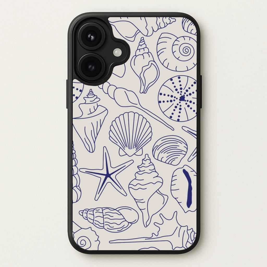 Luxury Detail Shock Guard Sea Shells - Clean Girl Aesthetic Phone Case