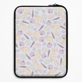 Tight Fit Comfort Pattern Texture Seashells Pattern 7 Laptop Sleeve