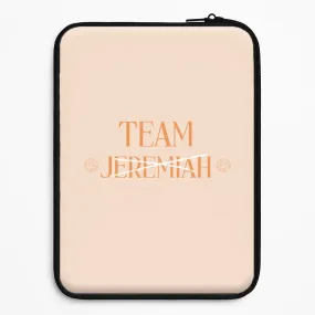 Metal Texture Comfort Shield Seashells Team Jeremiah Laptop Sleeve