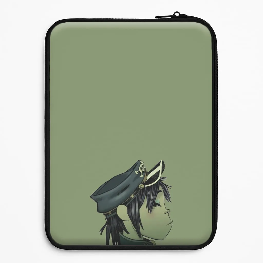 Shockproof Frame Green 2d Laptop Sleeve