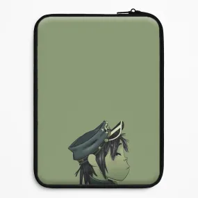 Shockproof Frame Green 2d Laptop Sleeve