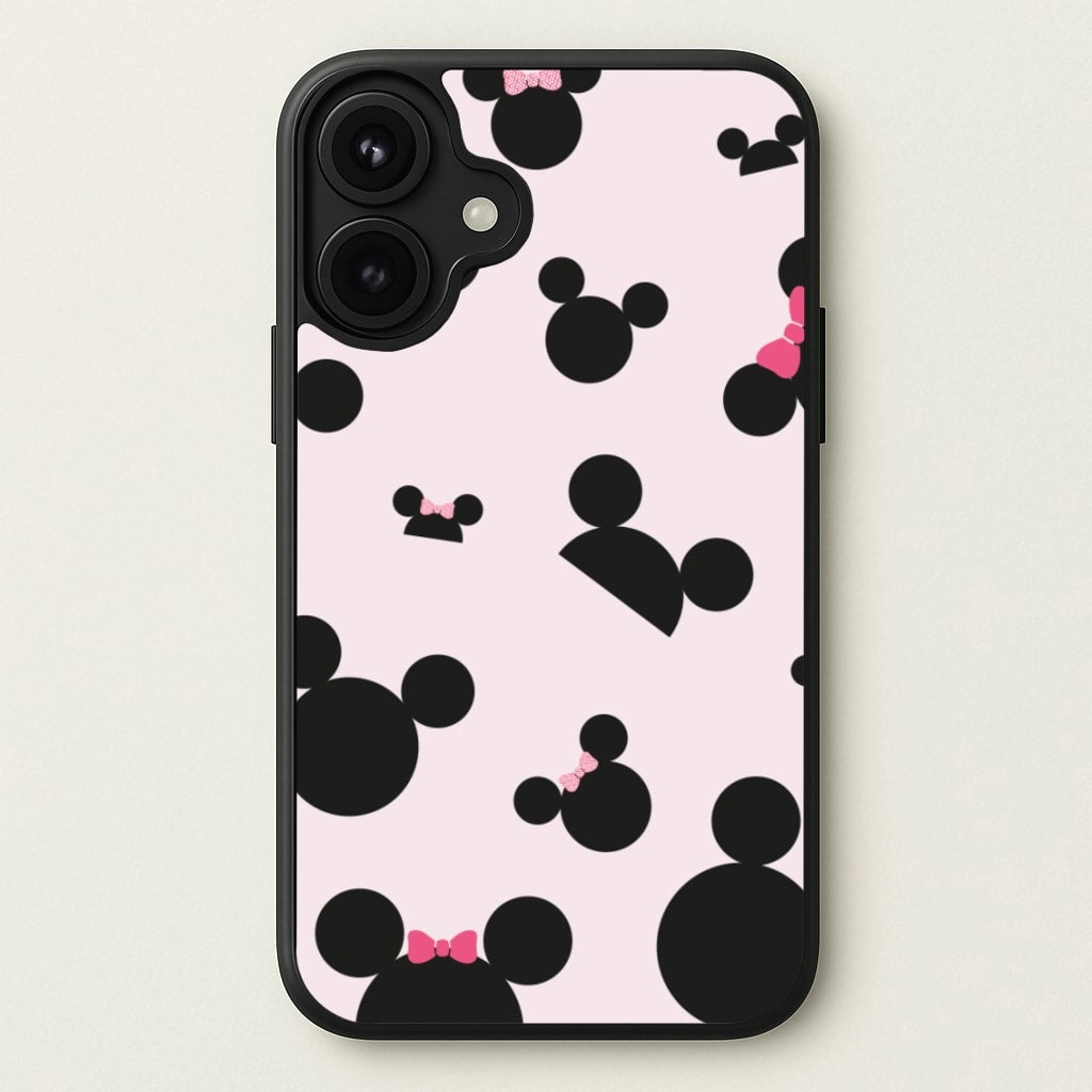 Scratch Block Mice Hats Phone Case
