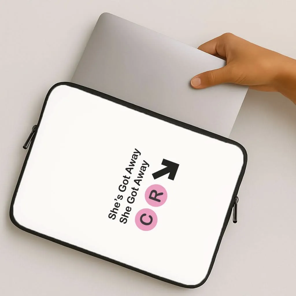 She Got Away Laptop Sleeve Compact Protection