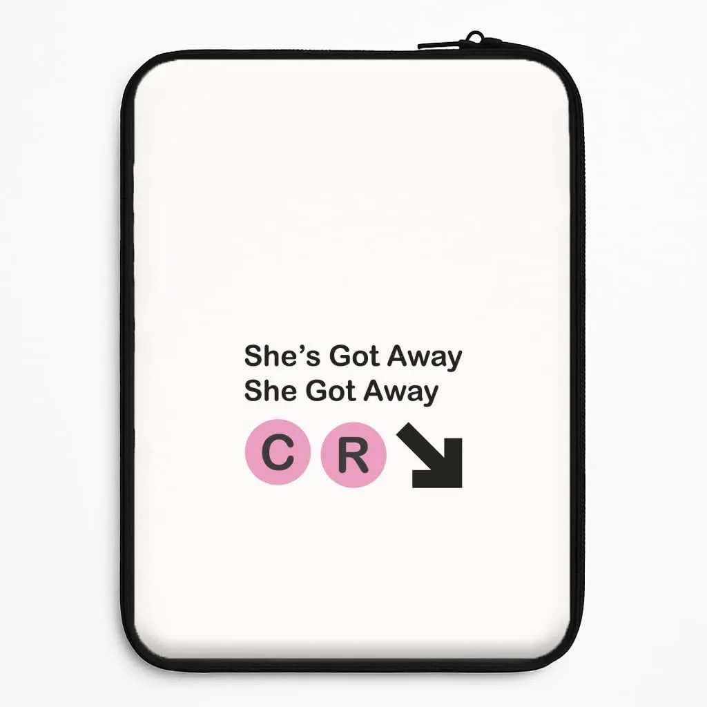 Waterproof Design She Got Away Laptop Sleeve