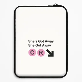 Waterproof Design She Got Away Laptop Sleeve