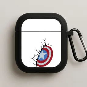 Fashion Compact Case Shield Break AirPods Case