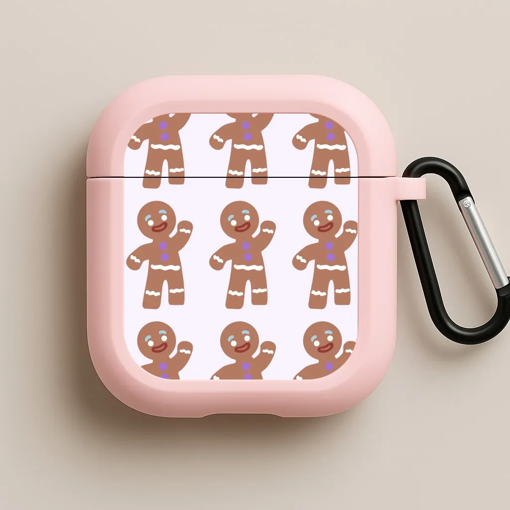 Gingerbread Man - Green Ogre AirPods Case portable anti collision shell soft grip daily airpods cover