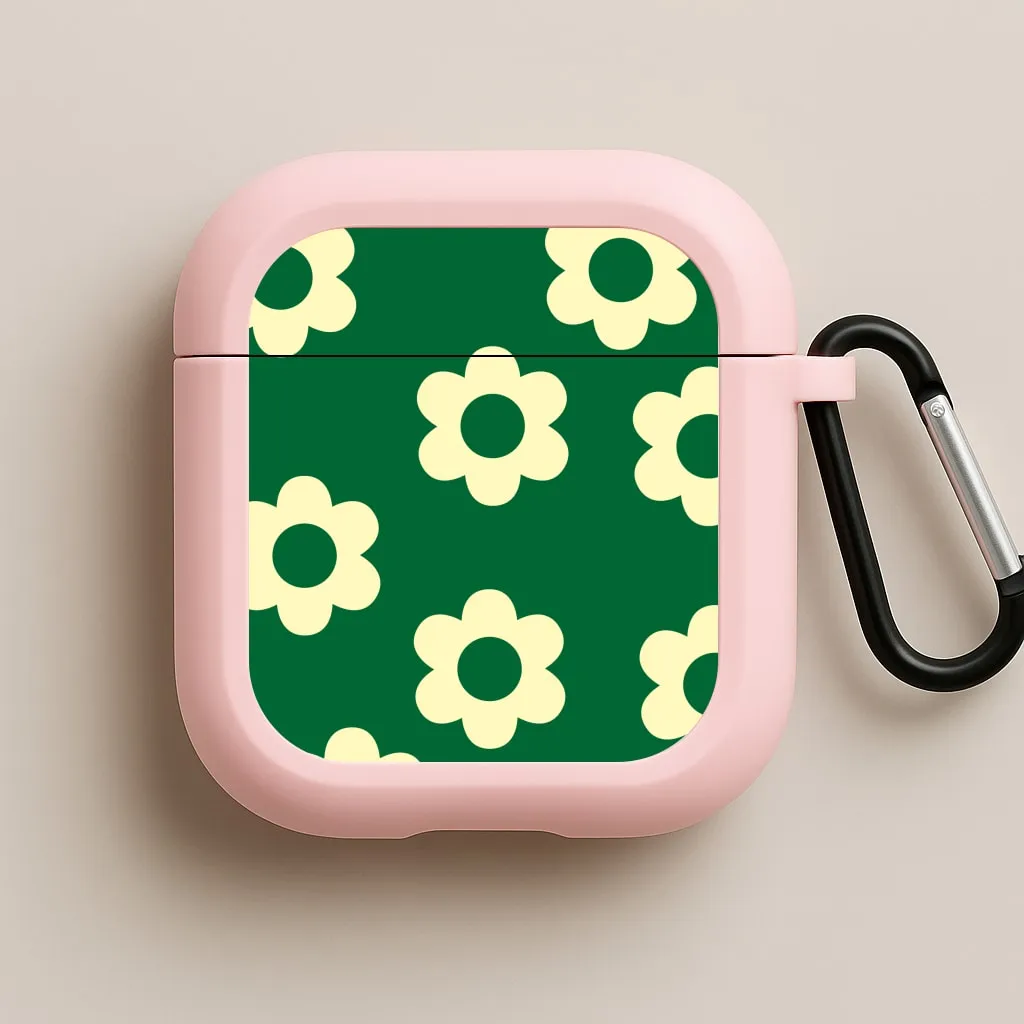 Psychedelic Pattern IV AirPods Case soft gradient ergonomic silicone shell Compact Daily Case