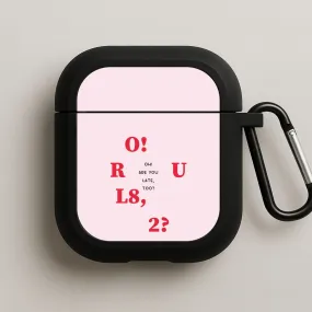 O R U L8 2 - BTS AirPods Case sports style airpods shell Creative Smooth Case