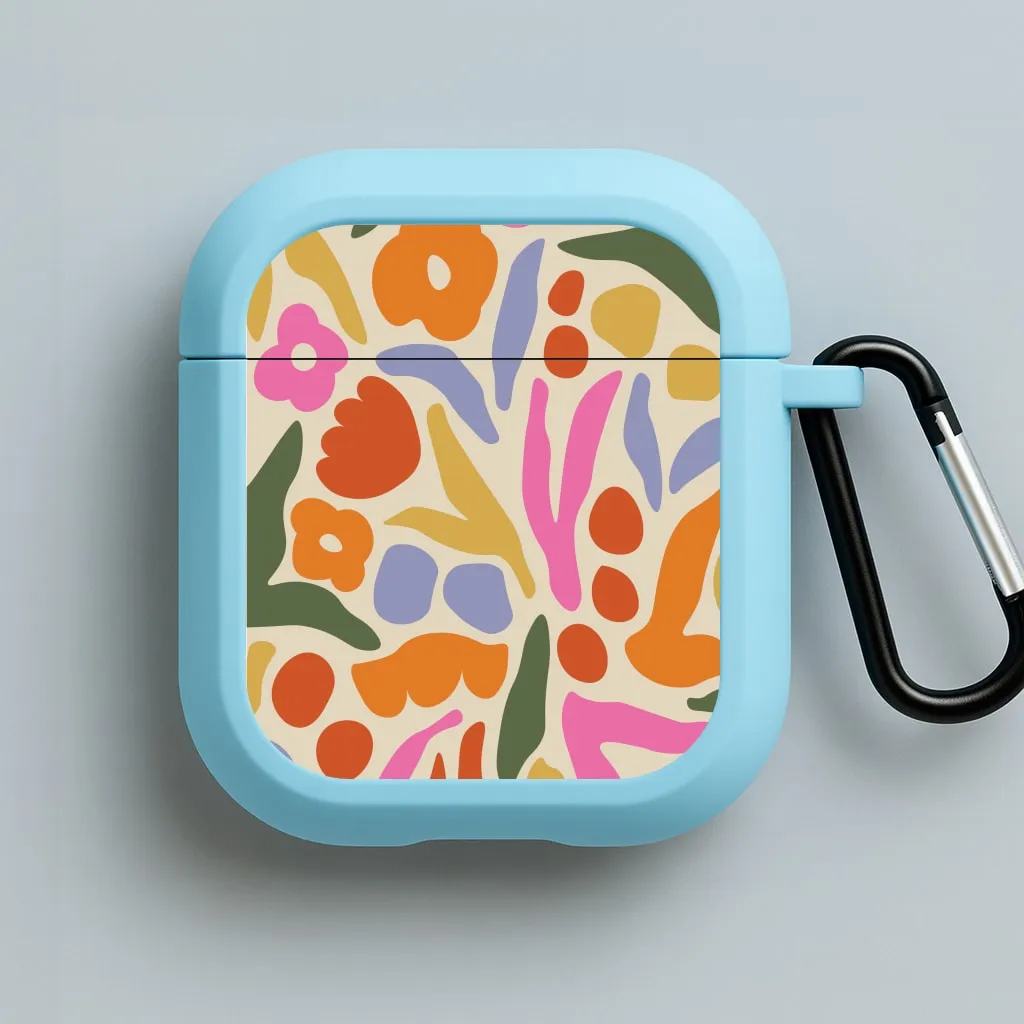 Everyday Protection Case Abstract Floral Pattern - Floral AirPods Case